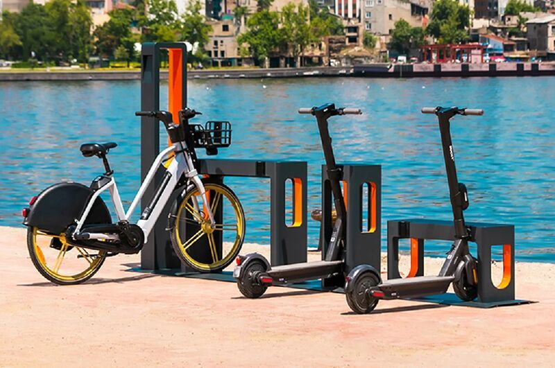 Universal Micro-Mobility Charging Stations