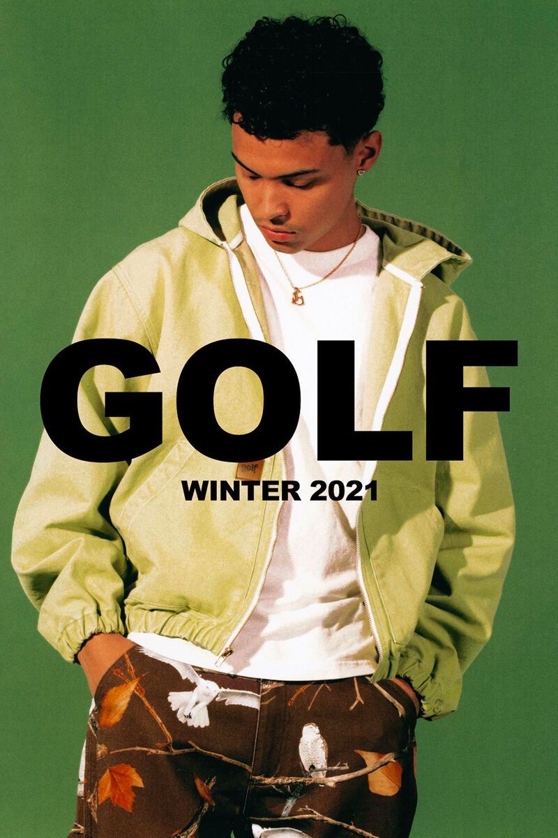 Exuberant Winter-Ready Streetwear : GOLF WANG Winter 2021