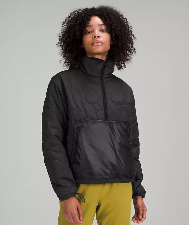 Insulated Quilted Pullover Jackets
