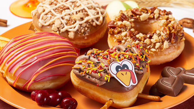 Thanksgiving Dinner-Inspired Donuts