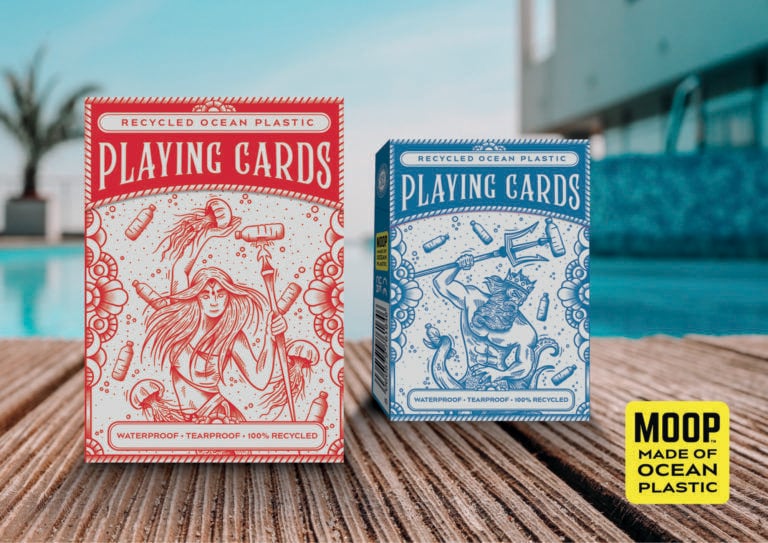 Ocean Plastic Playing Cards Main Gallery Image