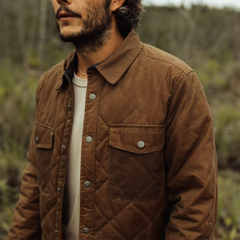 Autumnal Water-Resistant Shirt Jackets