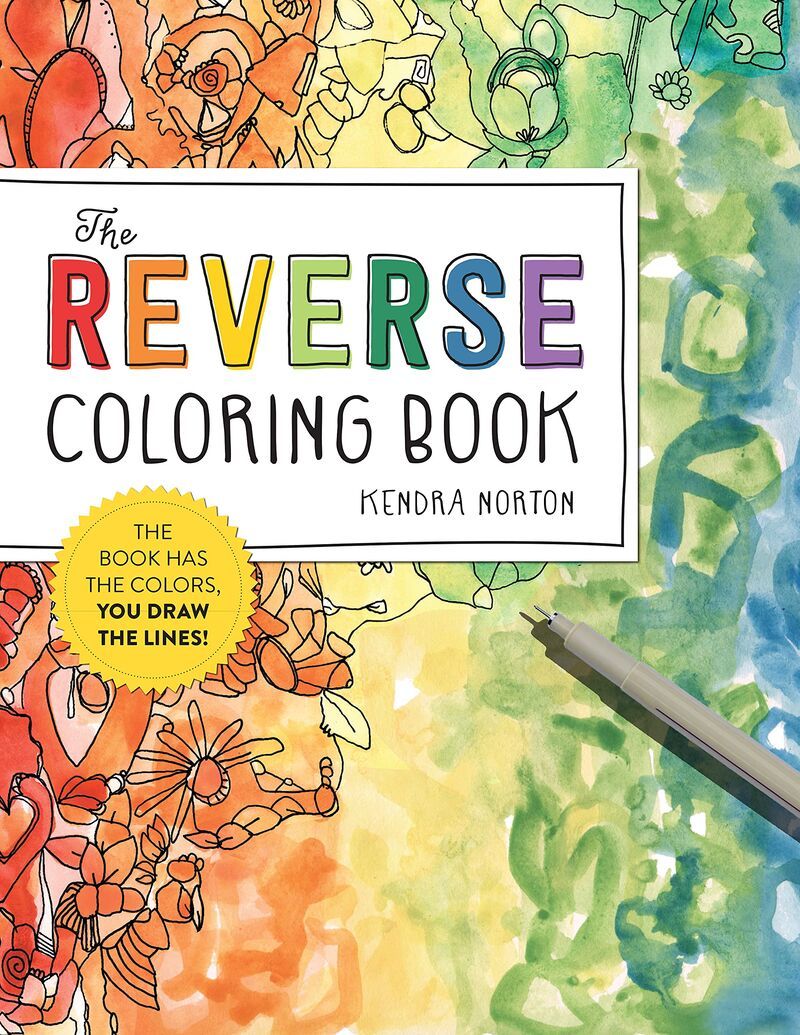 Reverse Coloring Books