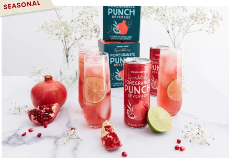 Sparkling Pomegranate Drinks