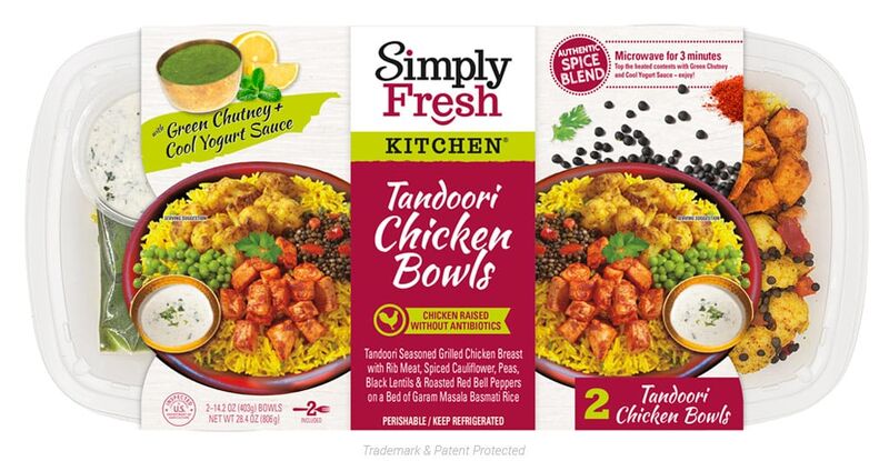 Microwaveable Tandoori Chicken Bowls