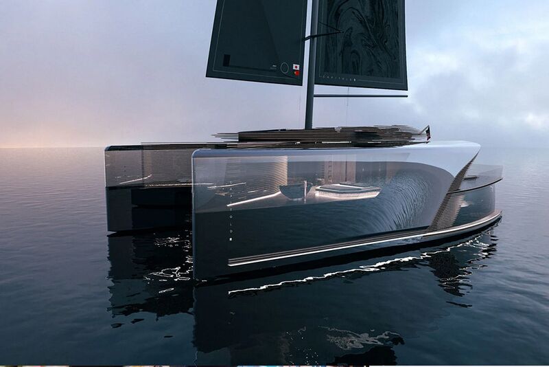 Luxury Transparent Hull Yachts