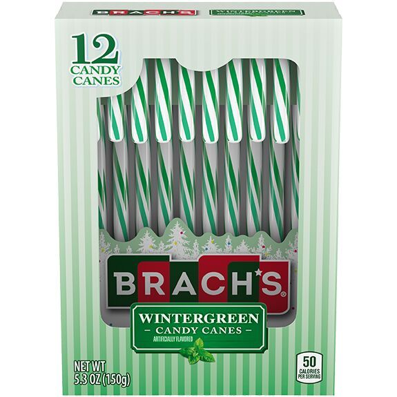 Cooling Wintergreen Candy Canes