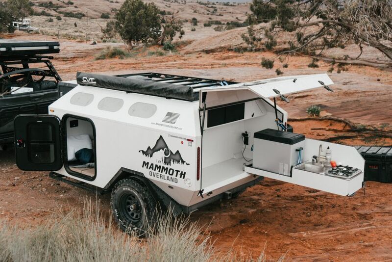 Aerospace-Inspired Camping Trailers