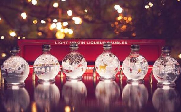 Gin-Filled Christmas Baubles