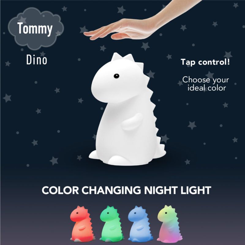 Rechargeable Multicolored Dinosaur Lights
