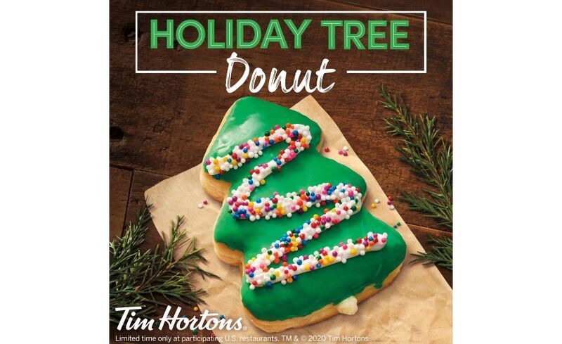 Christmas Tree-Shaped Donuts