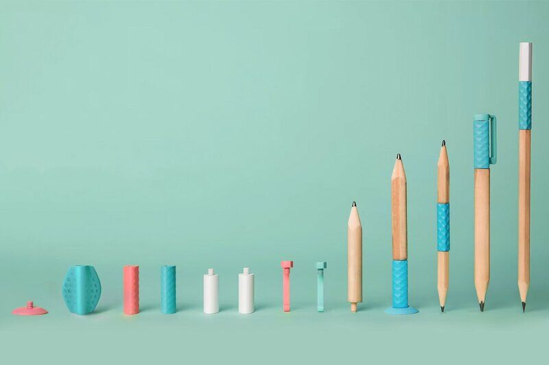 Modular Anti-Waste Writing Utensils Main Gallery Image