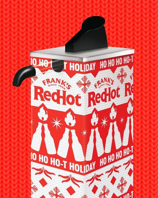 Holiday-Themed Hot Sauce Dispensers