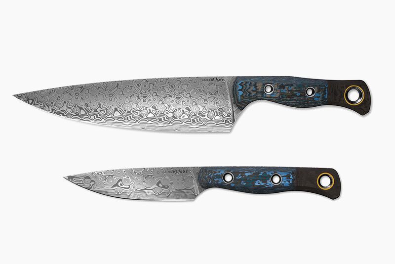 Ultra-Luxe Damasteel Kitchen Knives
