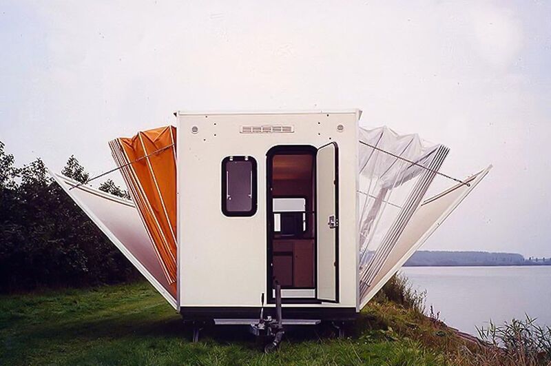 Expandable Accordion-Style Campers