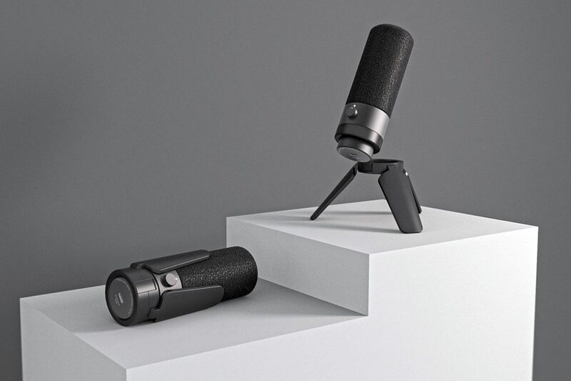 Portable Podcaster Microphones