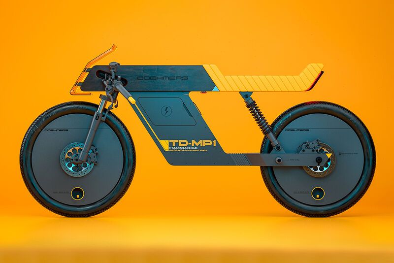 Ultra-Modern Moped Concepts