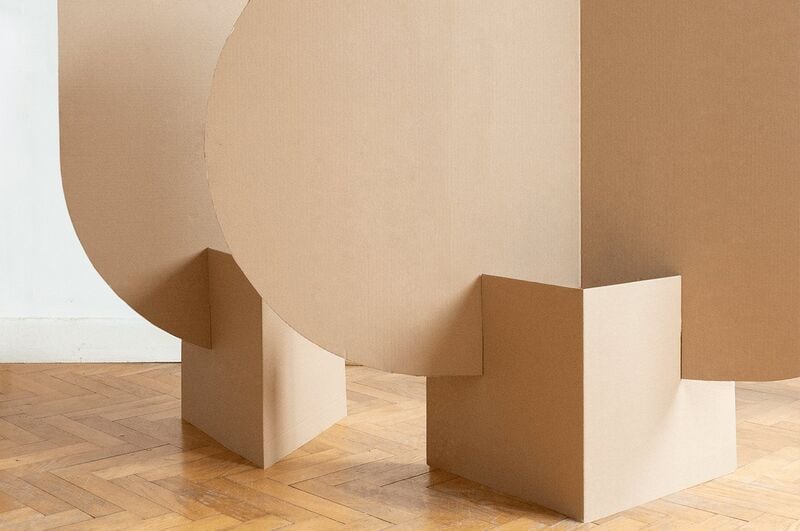 Flatpack Cardboard Room Dividers