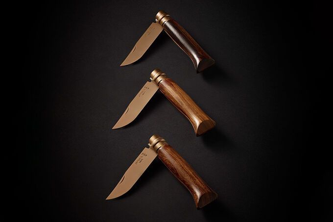 Semi-Fossilized Wood Hand Knives