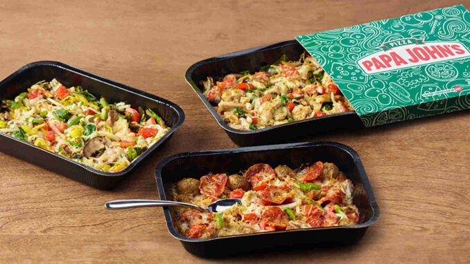 Oven Baked Pizza Pasta Bowls Papa Bowls