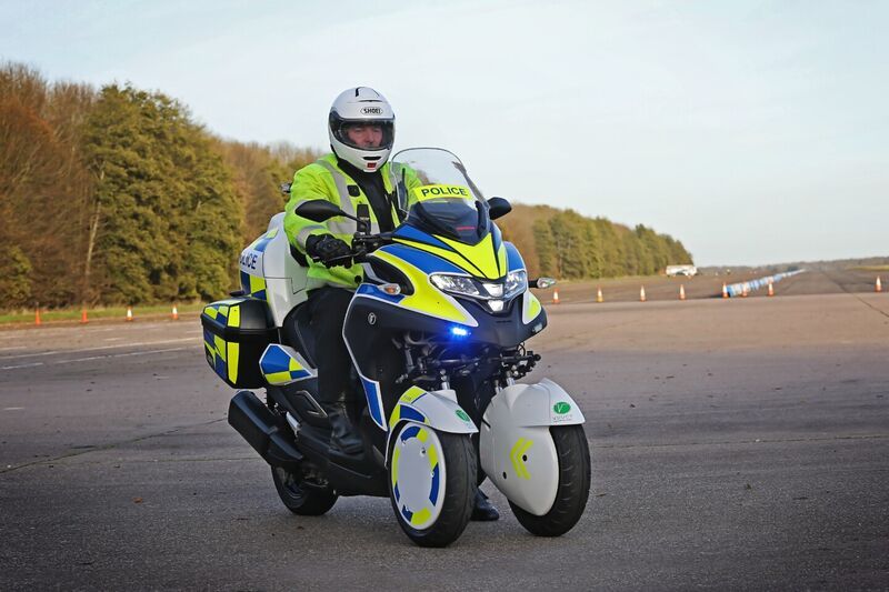 Hybridized Police Scooters