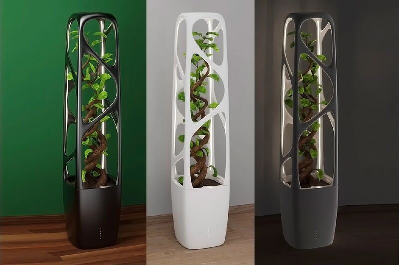 Futuristic Self-Watering Planters