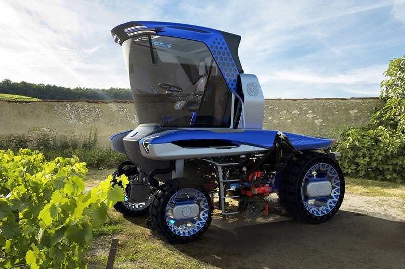 Vineyard-Tending Tractors