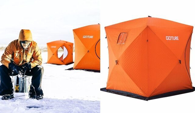 Pop-Up Ice Fishing Tents : Ice Fishing Tent