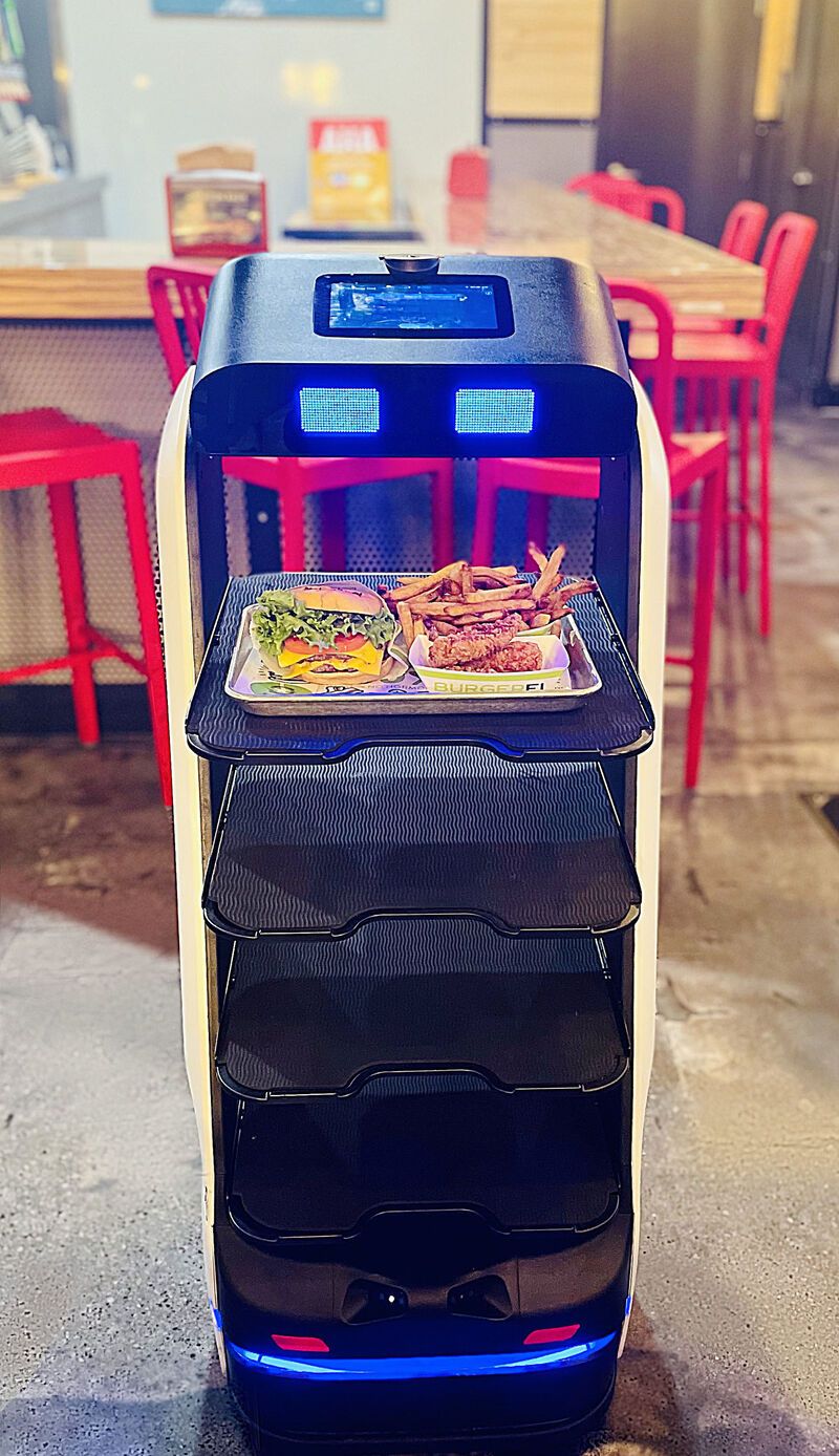 Burger Delivery Robots