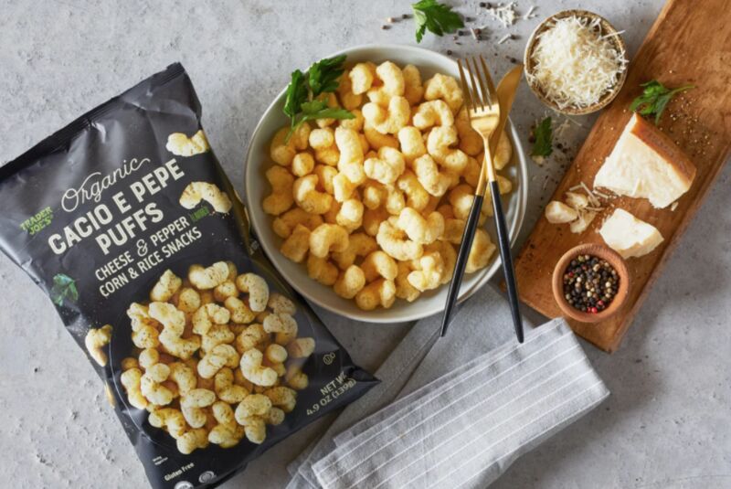 Puffed Pasta-Inspired Snacks