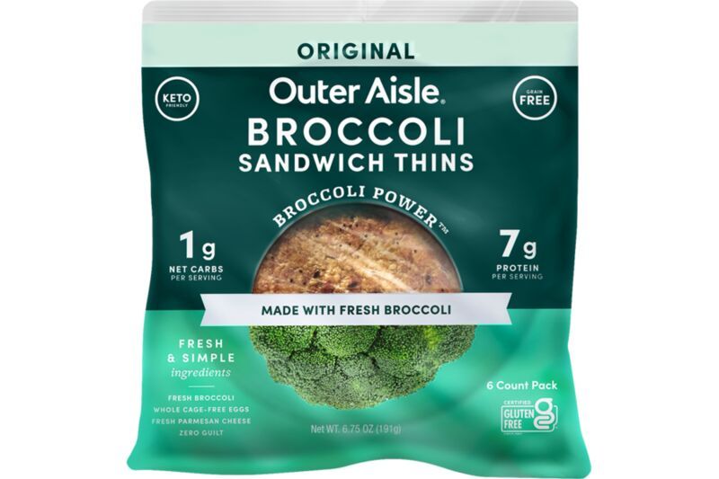 Broccoli-Based Sandwich Thins