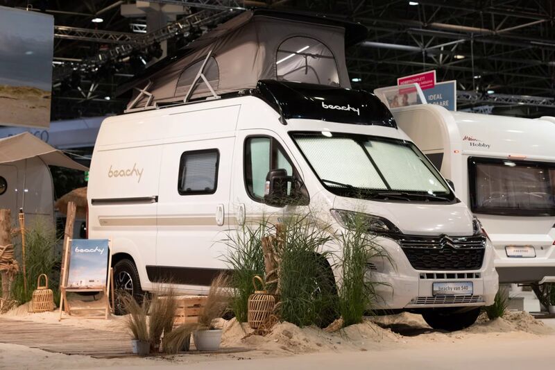 Beach-Ready Camping Vans