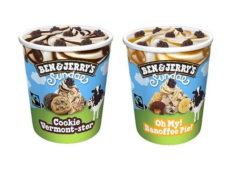Sundae-Inspired Ice Cream Pints