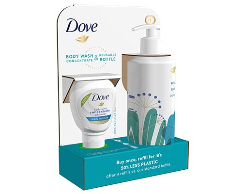 Dove Time To Nourish 3 Piece Body Wash Collection Gift Set