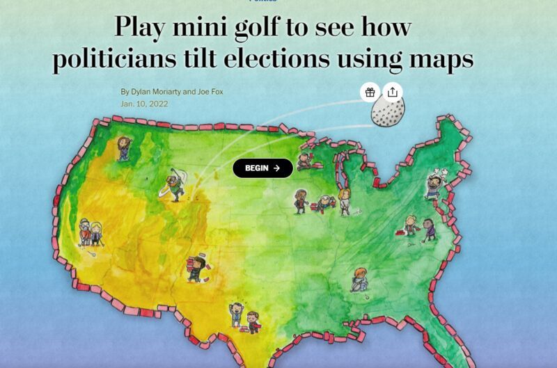 Interactive Political Experiences