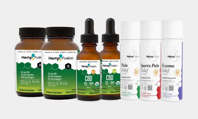 Expansive CBD-Powered Health Products