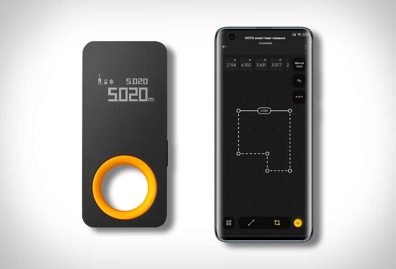 Intelligent Laser Tape Measures