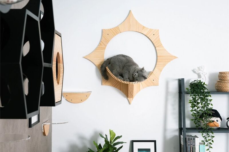 Timber Sun-Inspired Pet Perches