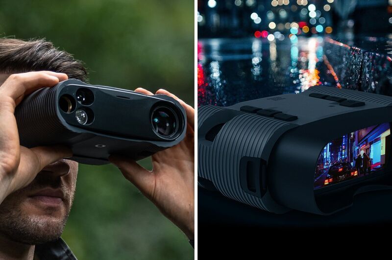 Digitally Enhanced Binoculars