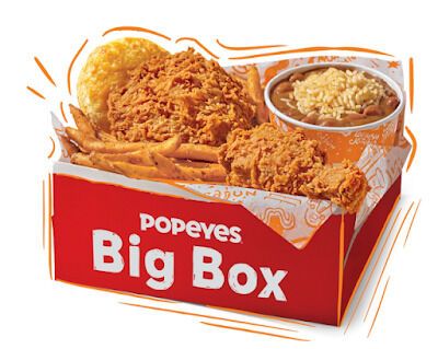 Online-Only Fried Chicken Deals : Popeyes $5 Big Box