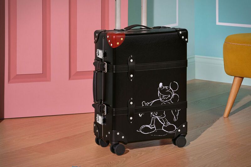 Collaborative Cartoon Suitcases : Globe-Trotter x Disney Carry-On Case