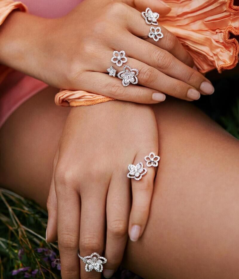Floral Diamond Jewelry Collections