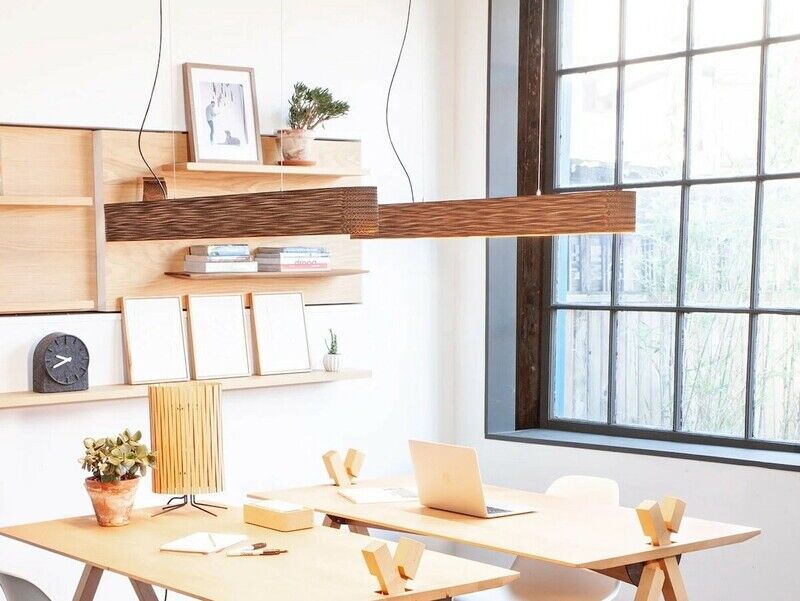Recycled Cardboard Workspace Lights