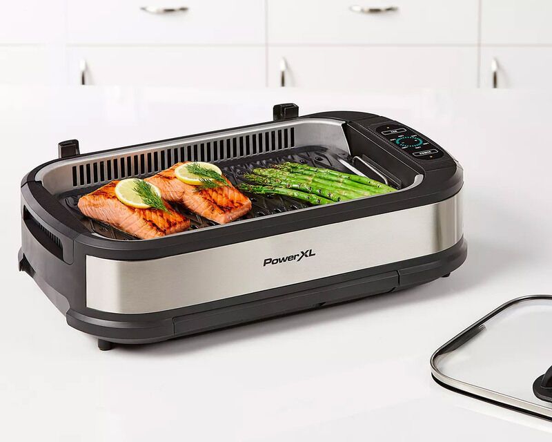  Johnsonville Sizzling Sausage Electric Indoor Grill: Home &  Kitchen