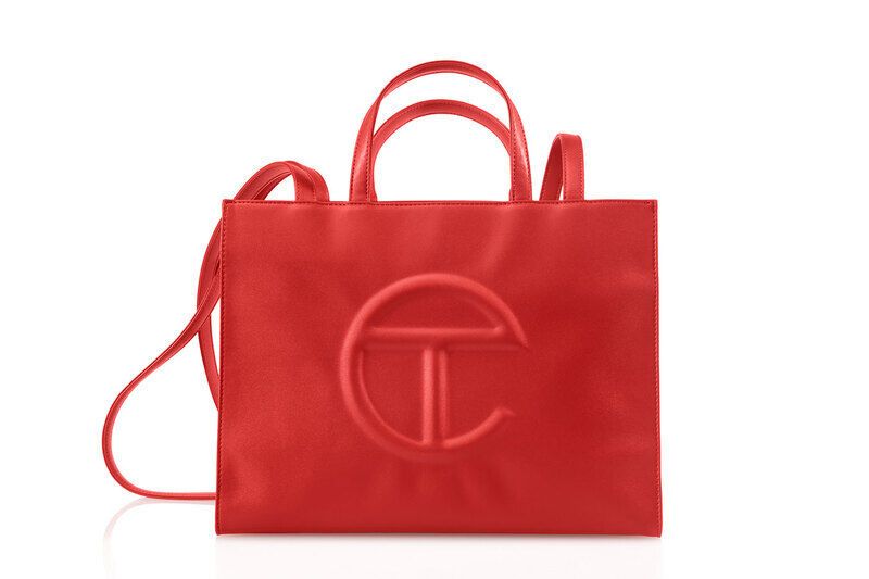 Red Vegan Leather Bags : Telfar