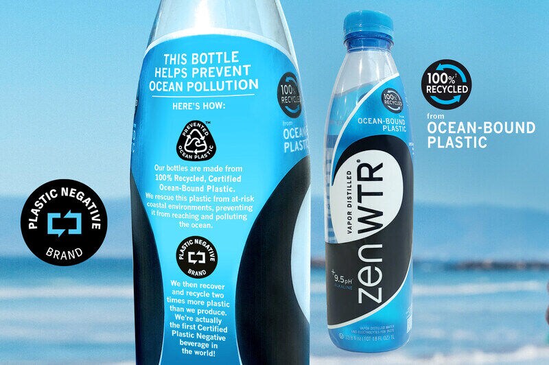 Plastic-Negative Water Brands