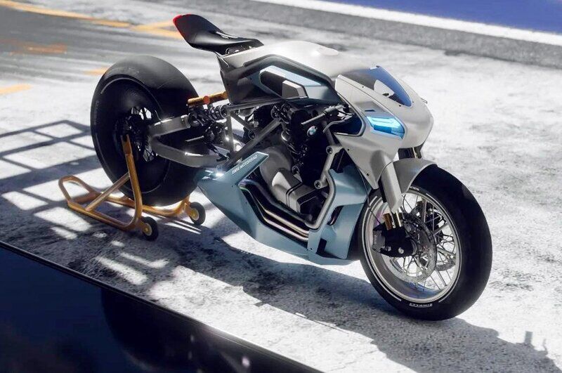 Dapper Dual-Tone Superbike Concepts