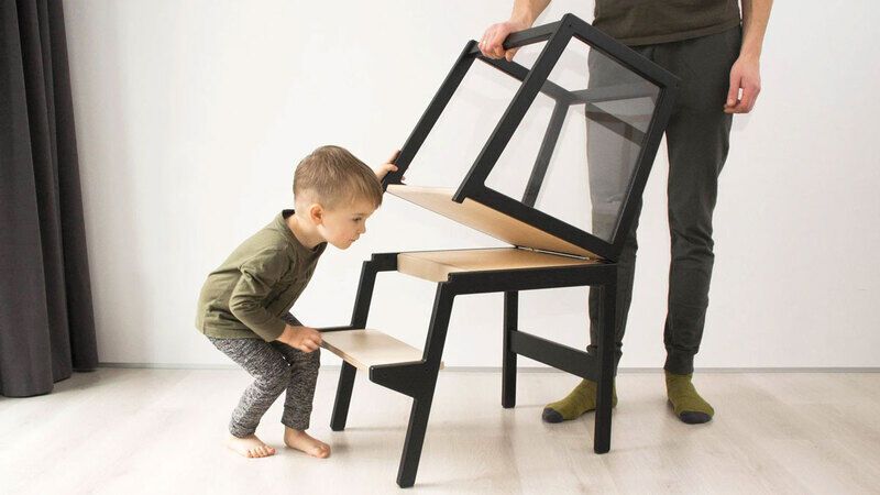 Convertible Kids Ladder Tables