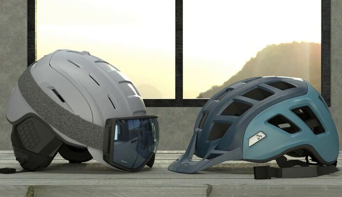 Interchangeable Component Sport Helmets