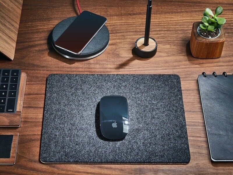 Naturalistic Workstation Mouse Pads : Grovemade Wool Felt Mouse Pad